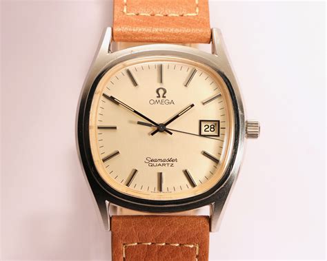 omega seamaster quartz date 1986|vintage omega seamaster quartz watch.